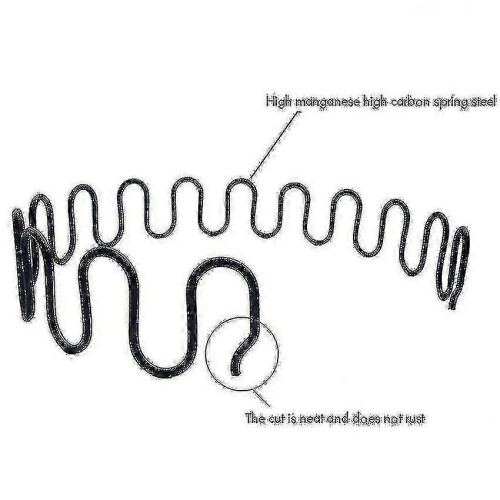 (90CM) Replacement Serpentine Springs with Clips for Sofa Chair Upholstery