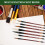 7pcs Professional Chinese Calligraphy Brush Set, Portable Watercolor and Multi-Function Art Brushes 8