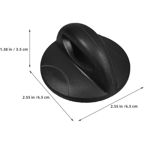 7pcs Replacement Pot Lid Knobs for Glass Saucepan Covers, Ergonomically Designed Bakelite Handles 1
