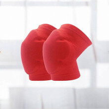 Adults Sports Knee Pads with Protective Gear in 1Pair Red Color