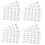60pcs Adhesive Cosmetic Sticker for Spray Empty Bottle Identification Label for Cosmetic Sorting 5