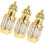 6pcs Refillable Essential Oil Dropper Bottles Empty Perfume Dispenser Glass Containers 7