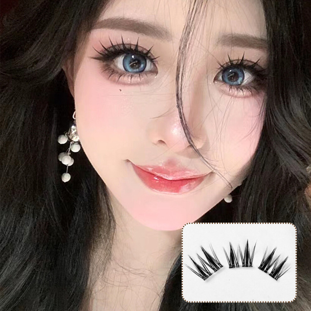 Creation-3C 9-13Mm Press-On Lash Clusters, C Curl, Black