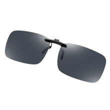 Polarisierte Clip-on-Sonnenbrille Black