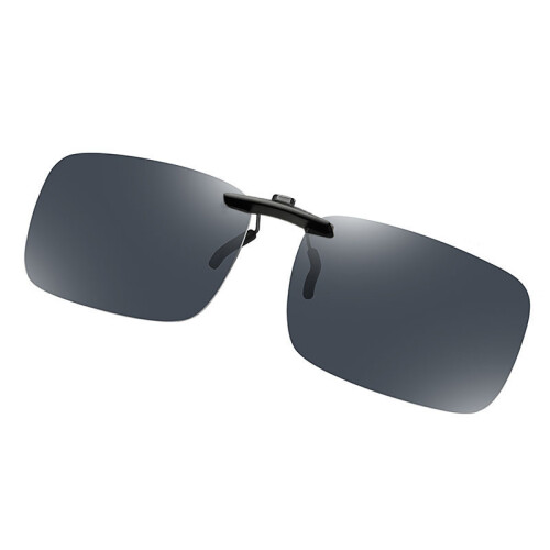 Polarisierte Clip-on-Sonnenbrille Black
