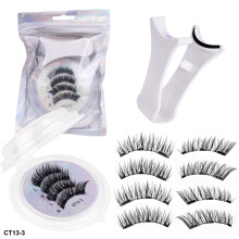 Magnetische Wimpern mit Applikator - CT13-3 (2 Paare)