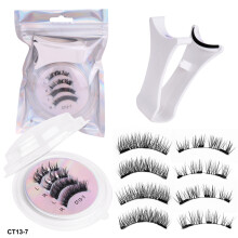 Magnetische Wimpern mit Applikator - Natürlicher Look