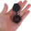 6pcs Plastic Bin Lid Train Garbage Lid Trash Bin Cover Rainproof User-friendly Design Black 4