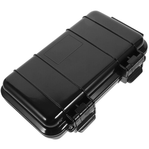 Outdoor Wear-Resistant Storage Box for Storage Use Black