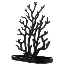 Creative Coral Jewelry Display Rack for Storage Use 1Pcs Durable Black Jewelry Stand