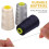6pcs Polyester Sewing Machine Thread Set 3000 Yards Assorted Colors Bobbin Embroidery Threads 6