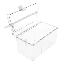 Transparent Trading Card Storage Box for Protection 1 Portable Acrylic Card Organizer