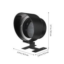 Water Temperature Gauge for Car with Voltage Meter Included
