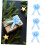 60pcs Pull Bowknots Flowers Decor Ribbon Wedding Pull Box Present Wrap Party 6