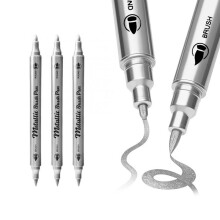 Creative Drawing Sketching Art Markers Paint Markers Set-Sliver