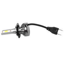 2 Stuks 1400W LED-Koplampen Ombouwset FOG-Rijlicht Hi-Low-Lampen DRL 6000K Wit-Plug-And- (H7)