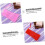 6pcs Soap Pouch Foaming Nets Mesh Soap Holder for Face Cleansing and Shower Use 8