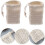 6pcs Soap Saver Bags Bar Soap Pouches Exfoliating Bath Pouches Multi-function Holder 8