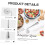 6pcs Convenient Elderly Utensils Portable Adaptive Spoon Ergonomic Design Compact Stainless Steel Tableware 6