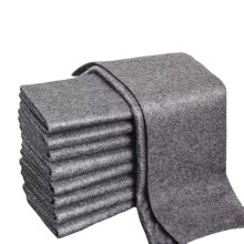 5er-Pack Mikrofasertücher zur Glasreinigung, fusselfrei, streifenfrei, schwarz  30 cm