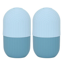 2pcs Ice Face Roller Reducing Puffiness Silicone Facial Eye Cold Roller Massage Tool for Home