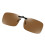Polarisierte Clip-on-Sonnenbrille Brown 4