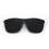 Aufsteck-Sonnenbrille - Schwarzer Rahmen mit Schwarz-Grauen Gläsern 1