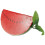 Simulation Watermelon Slice Artificial Fruit Slice for Decor 2Pcs Red Foam 2