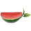 Simulation Watermelon Slice Artificial Fruit Slice for Decor 2Pcs Red Foam 3