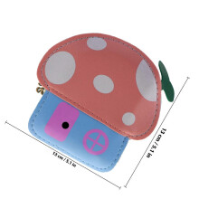 Children Mushroom Bag Kids Change Bag for Kids 1Pcs Cartoon Coin Purse