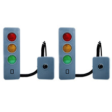 2X Parking Device Garage Parking Device LED Traffic Light Parking Alarm Anti-Collision Warning Device