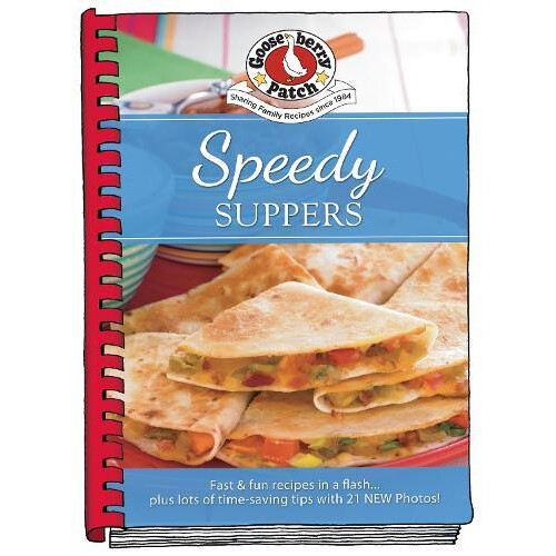 Speedy Suppers by Gooseberry Patch Paperback Book