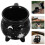 Gothic Witch Cauldron Mug Ceramic Cauldron Drinking Cup for Home Use 3