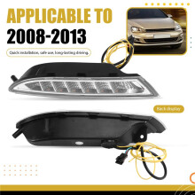Car LED DRL Daytime Running Light Fog Lamp Turn Signal Waterproof 12V for 2008-2013