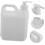 Flacone dispenser per shampoo e sapone ricaricabile da 2 litri in plastica resistente con pompa. 7