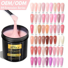 (Extension glue builder gel5) 25 New Builder Gel for Nail Extension No Pain No Breakage Quick Dry Gel Nail Polish OEM Branding Custom