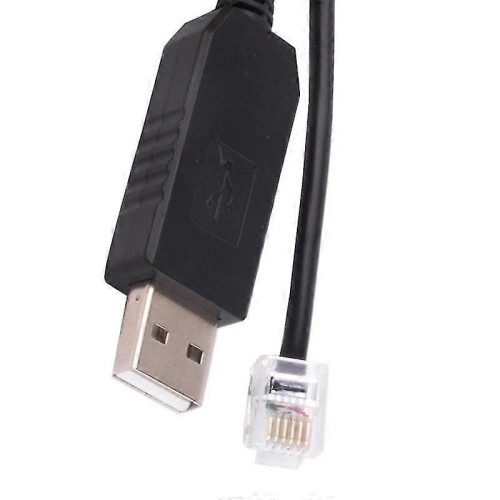 USB to RJ11 RJ12 6P4C Adapter Serial Control Cable EQMOD for Mount PC Hand Control