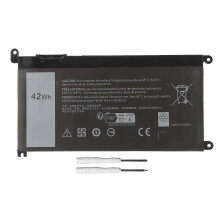 42Wh WDX0R bærbar PC-batteri Dell Inspiron 13 15 5000 7000-serien YEMMA