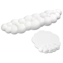 Kit poggiapolsi ergonomico Cloud per gaming, tastiera e mouse, antiscivolo