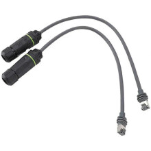 2Pcs Starlink Gen3 SPX to RJ45 Ethernet Extension Cable Adapter