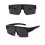 Polariserte Clip-on Solbriller - Glossy Black Frame 3