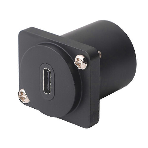 USB Type C hunn-til-hunn panelmontert forlengelsesadapter rund USBC FF