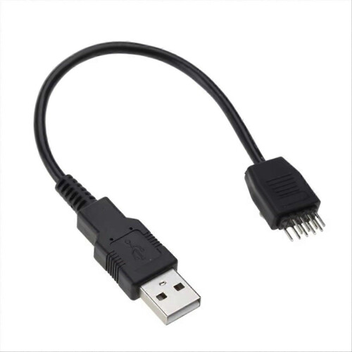 Kabel USB 2.0 typu A męski na 9-pinowy męski