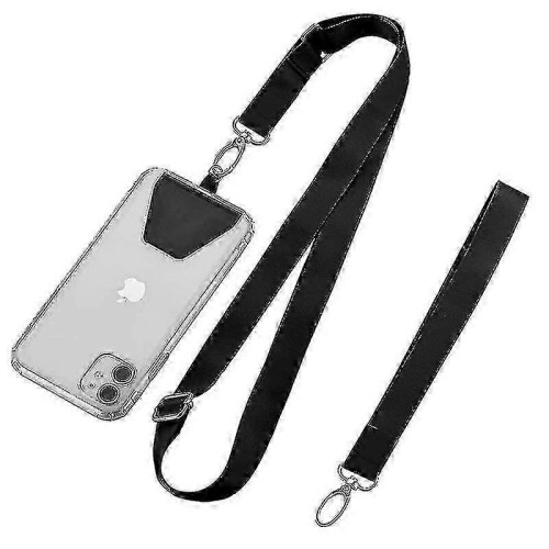 2025 Cell Phone Wrist Strap Neck Strap 2 Pack Cell Key Straps Neck Wrist Compat