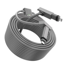 75FT Gen 2 Dish Antenna Cable + 3FT Ethernet Adapter IP68