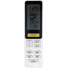 0010402886W För Haier AC IR-fjärrkontroll Plast Ergonomisk Ersättning