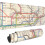Large Extended Desktop Mouse Pad London's Underground Map Keyboard Computer 1