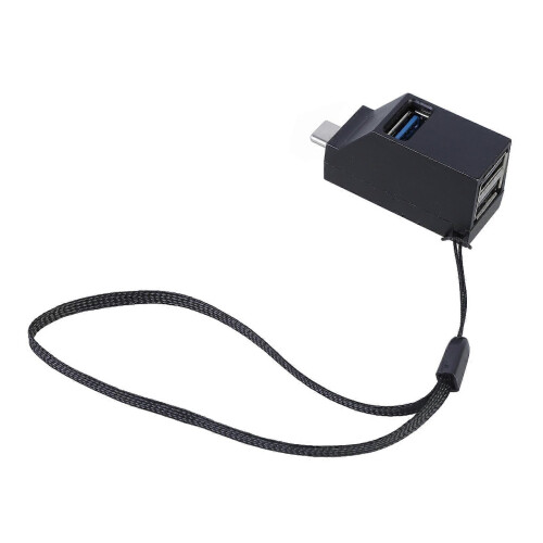 USB C Hub 1xUSB3.0 2xUSB2.0 for Laptop Desktop Tablet Multicolor