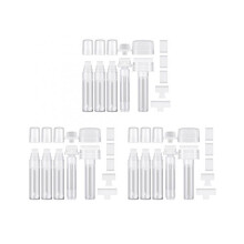 15 Pack Graffiti Markers Refillable Paint Markers Touch Paint Pen for with 15 Replacement Tips (50 Mm, 30 Mm, 15 Mm)