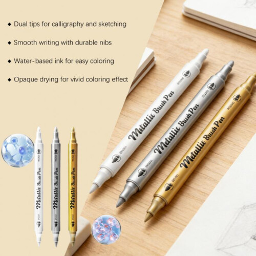 Creative Drawing Sketching Art Markers Paint Markers Set-Sliver 2
